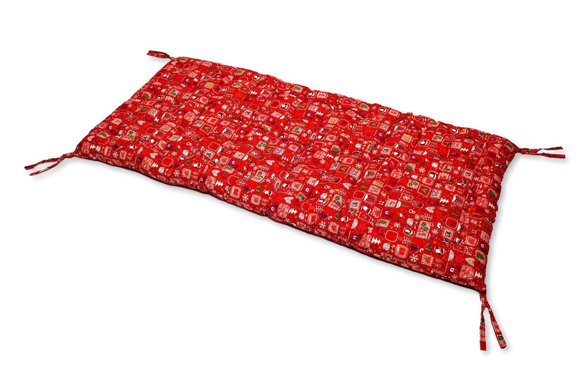 XL Wooden Climbing Arch Set with Christmas Design Pillow-3