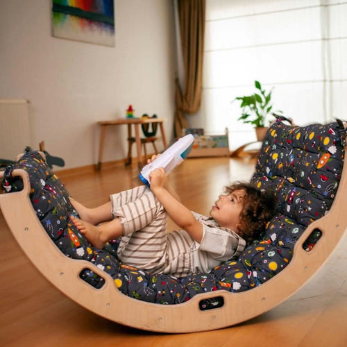 Climbing Arch Rocker with Space Cushion-0