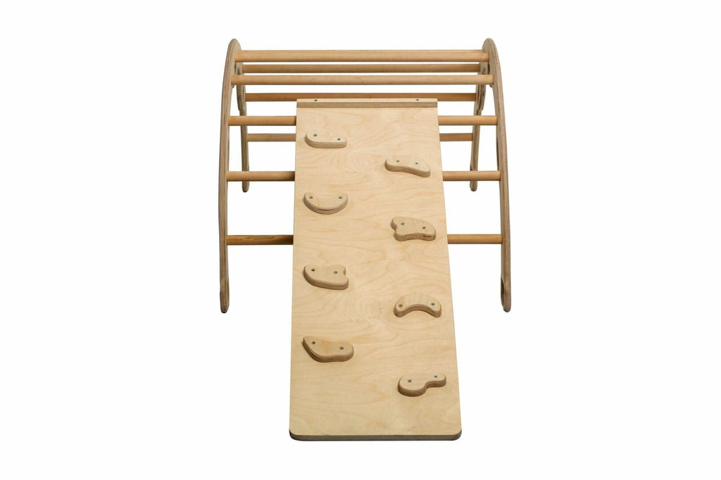 Montessori Arch Rocker with Ramp and Pillow-3